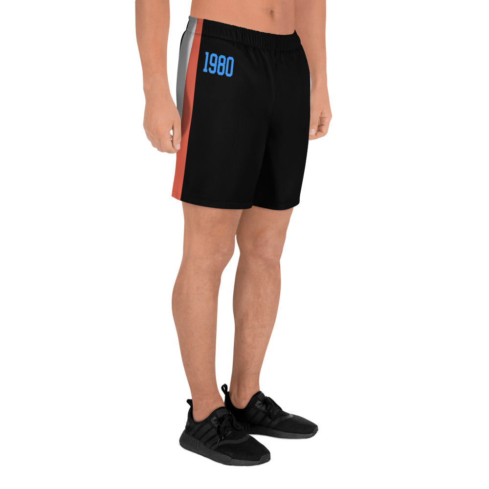 ET80 Men's Athletic Black Shorts