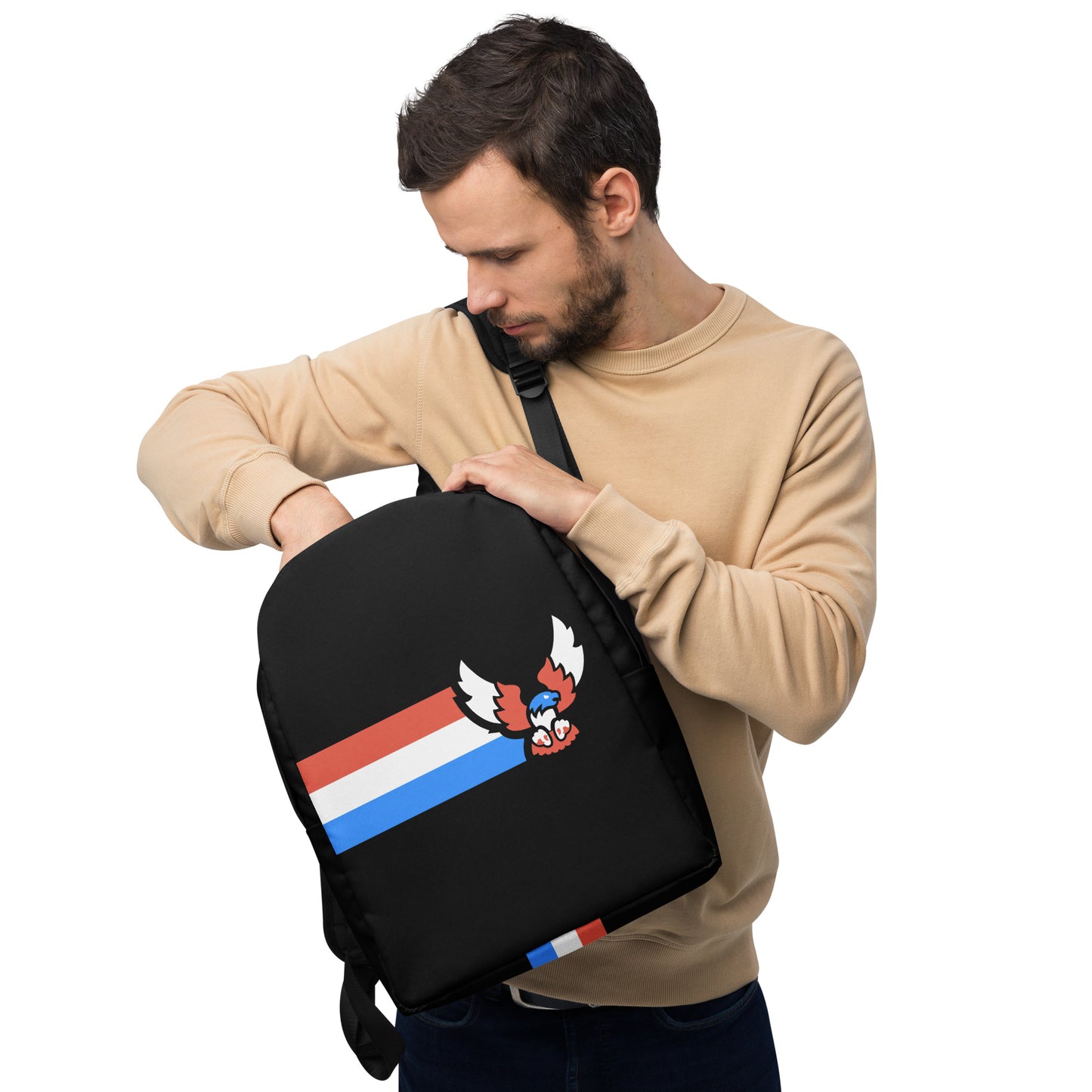 ET80 Minimalist Black Backpack