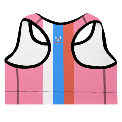 ET80 Padded Pink Sports Bra