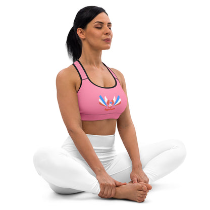 ET80 Padded Pink Sports Bra