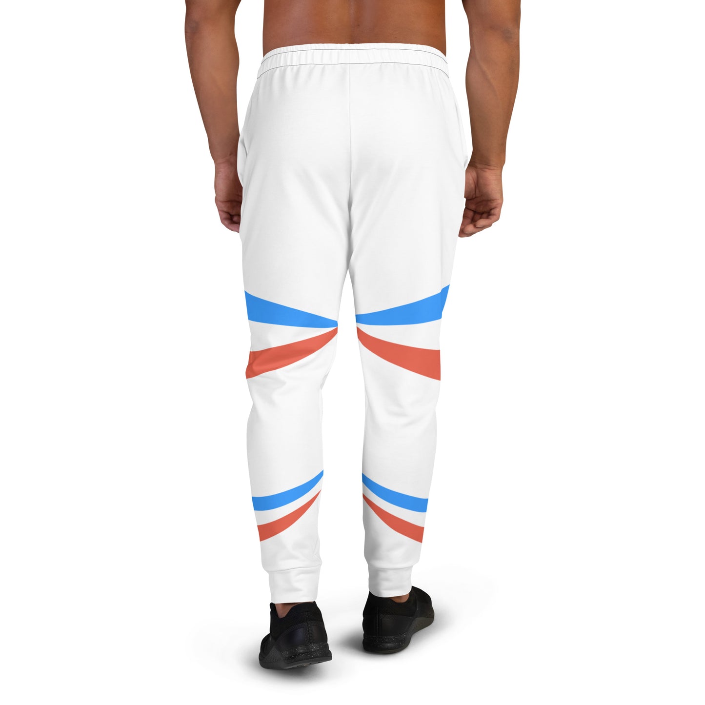 ET80 White/Blue Stripe Men's Joggers