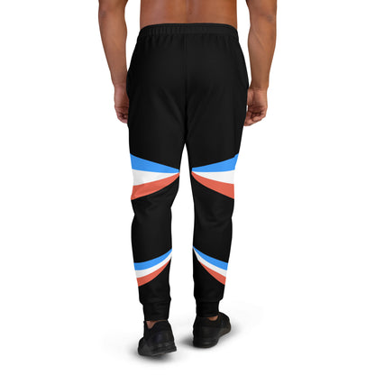 ET80 Black/Blue Stripe Men's Joggers