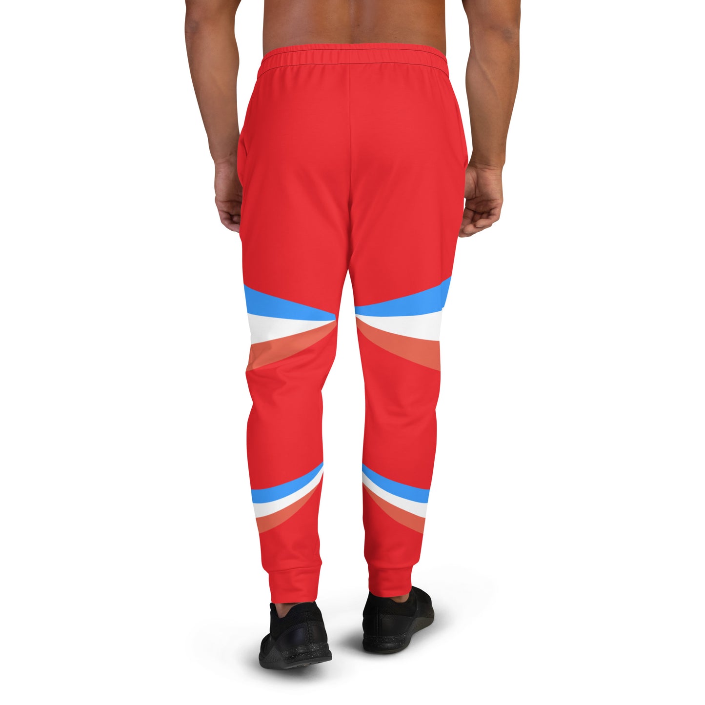 ET80 Red/Blue Stripe Men's Joggers