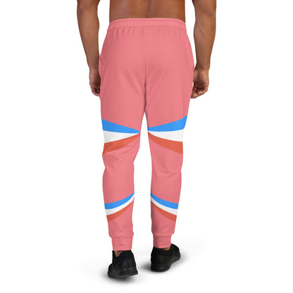 ET80 Pink/Blue Stripe Men's Joggers