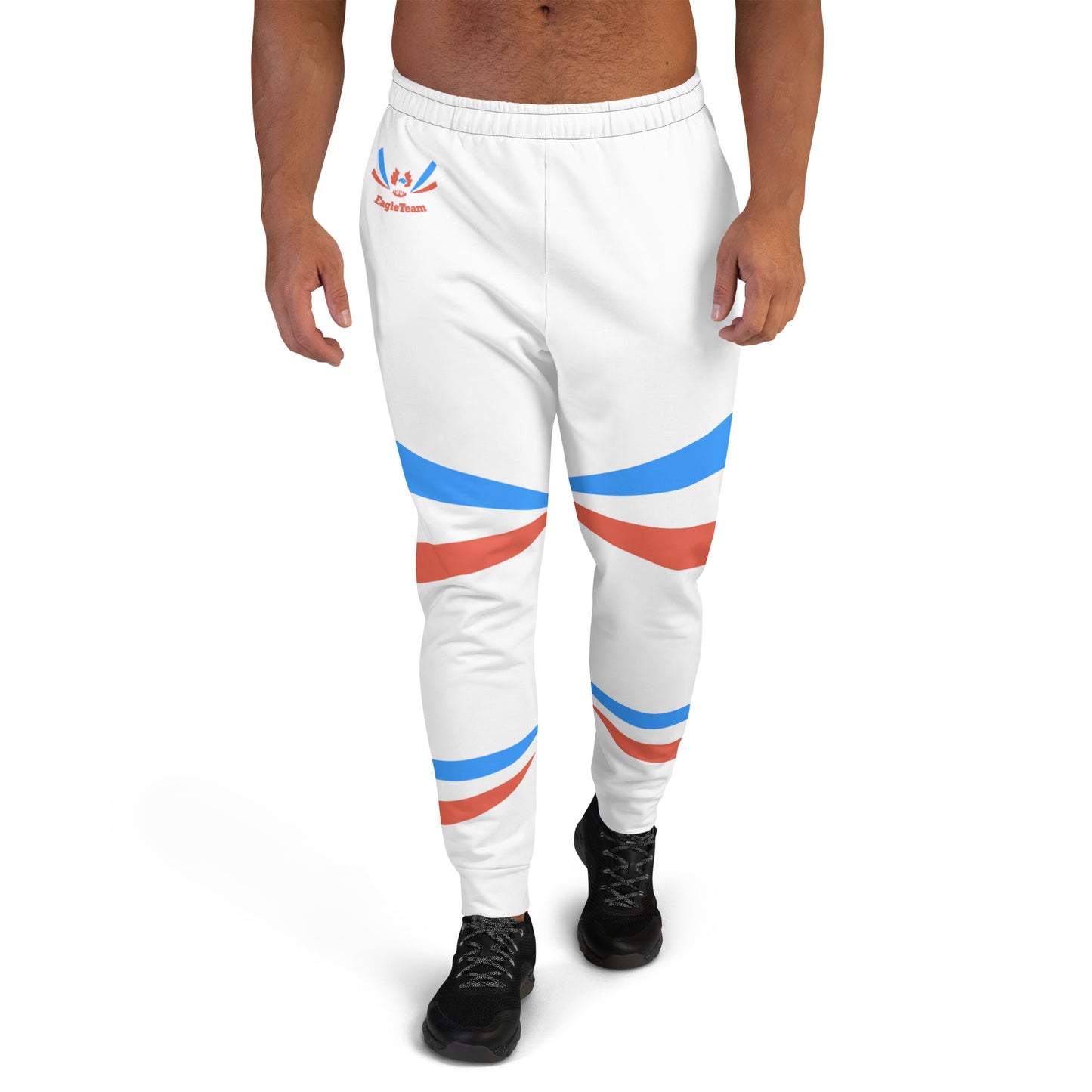 ET80 White/Blue Stripe Men's Joggers