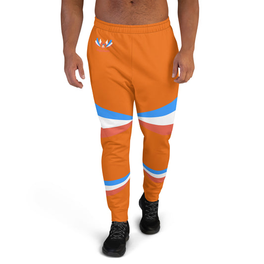 ET80 Orange/Blue Stripe Men's Joggers