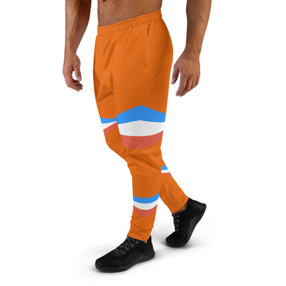 ET80 Orange/Blue Stripe Men's Joggers