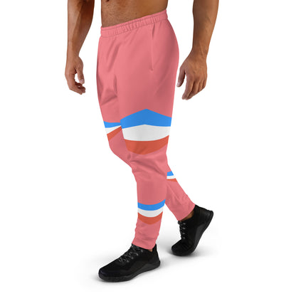 ET80 Pink/Blue Stripe Men's Joggers