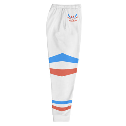 ET80 White/Blue Stripe Men's Joggers