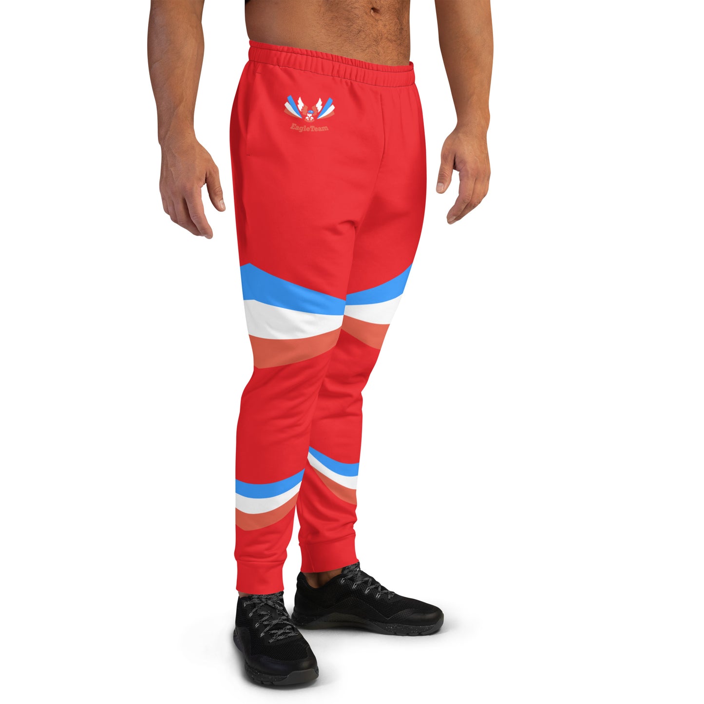 ET80 Red/Blue Stripe Men's Joggers