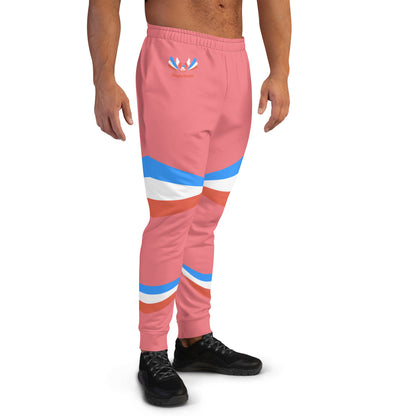 ET80 Pink/Blue Stripe Men's Joggers