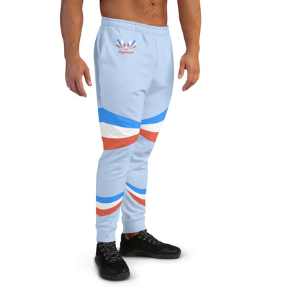 ET80 Light Blue/Blue Stripe Men's Joggers