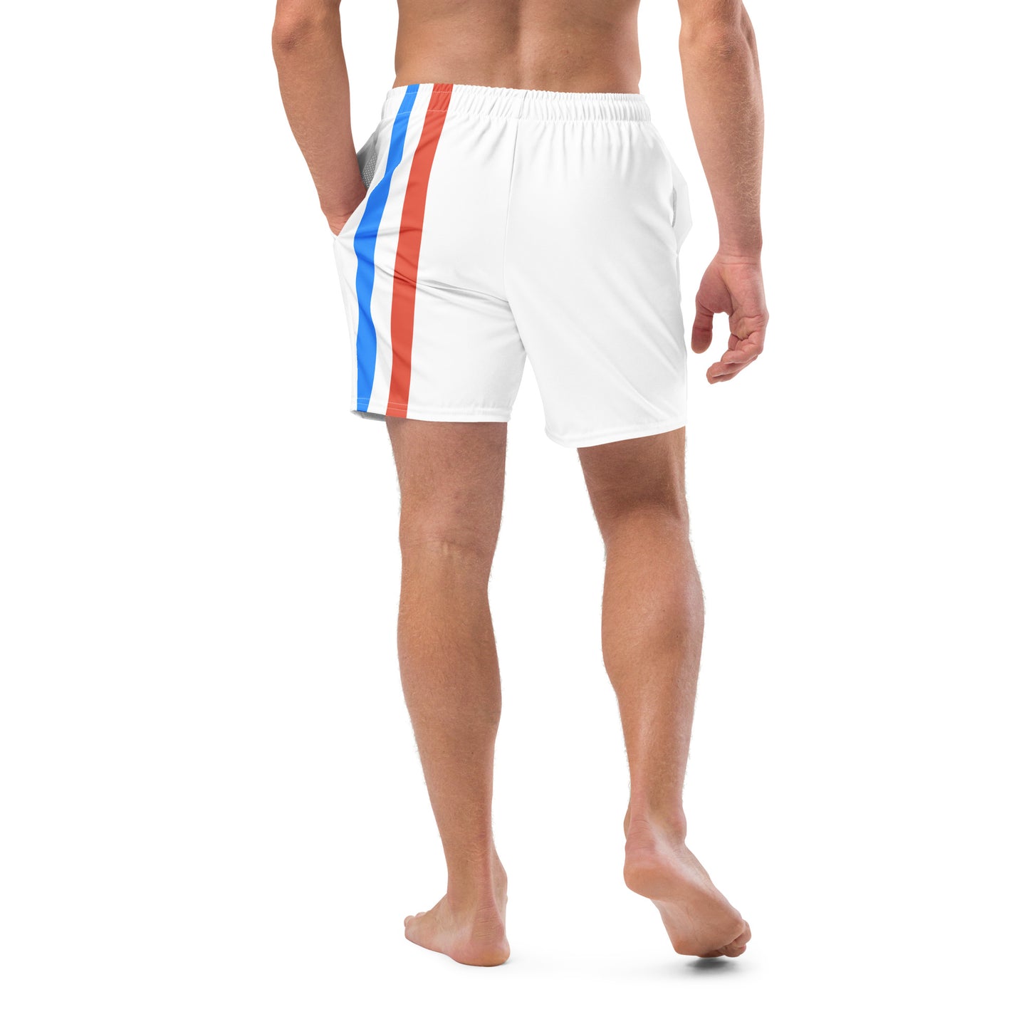 ET80 Men's White swim trunks