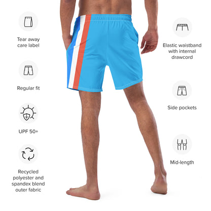 ET80 Men's Blue swim trunks