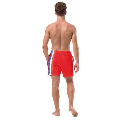 ET80 Men's Red swim trunks