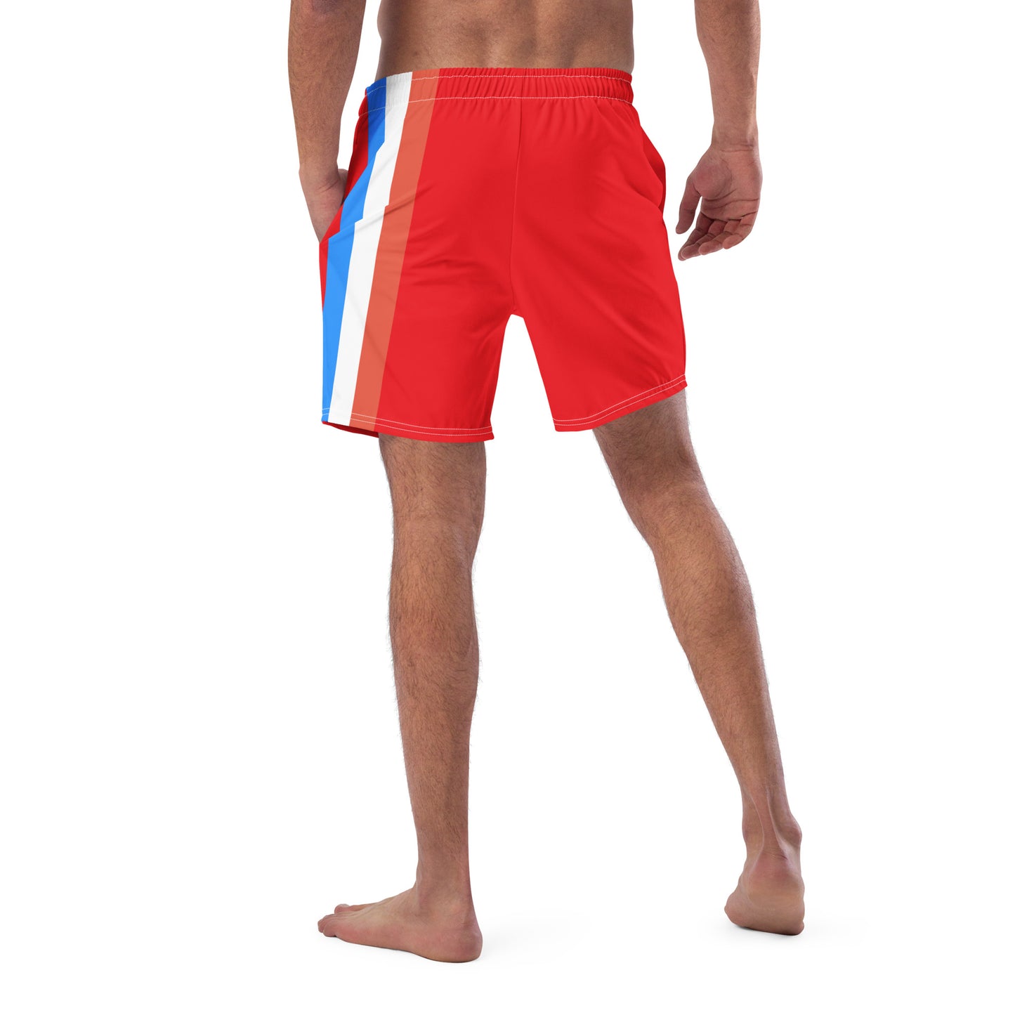 ET80 Men's Red swim trunks