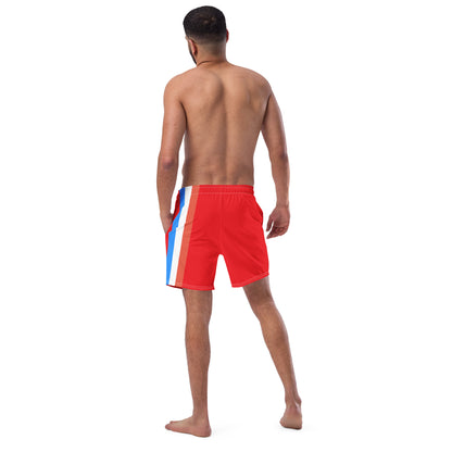 ET80 Men's Red swim trunks