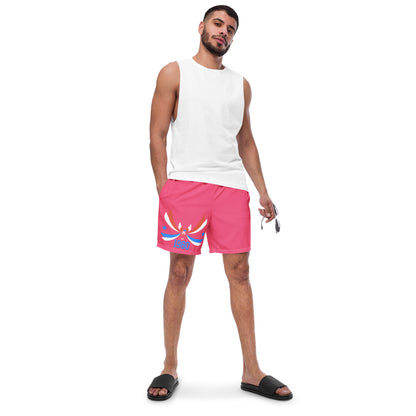 ET80 Men's Pink swim trunks