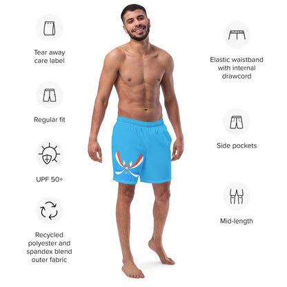 ET80 Men's Blue swim trunks