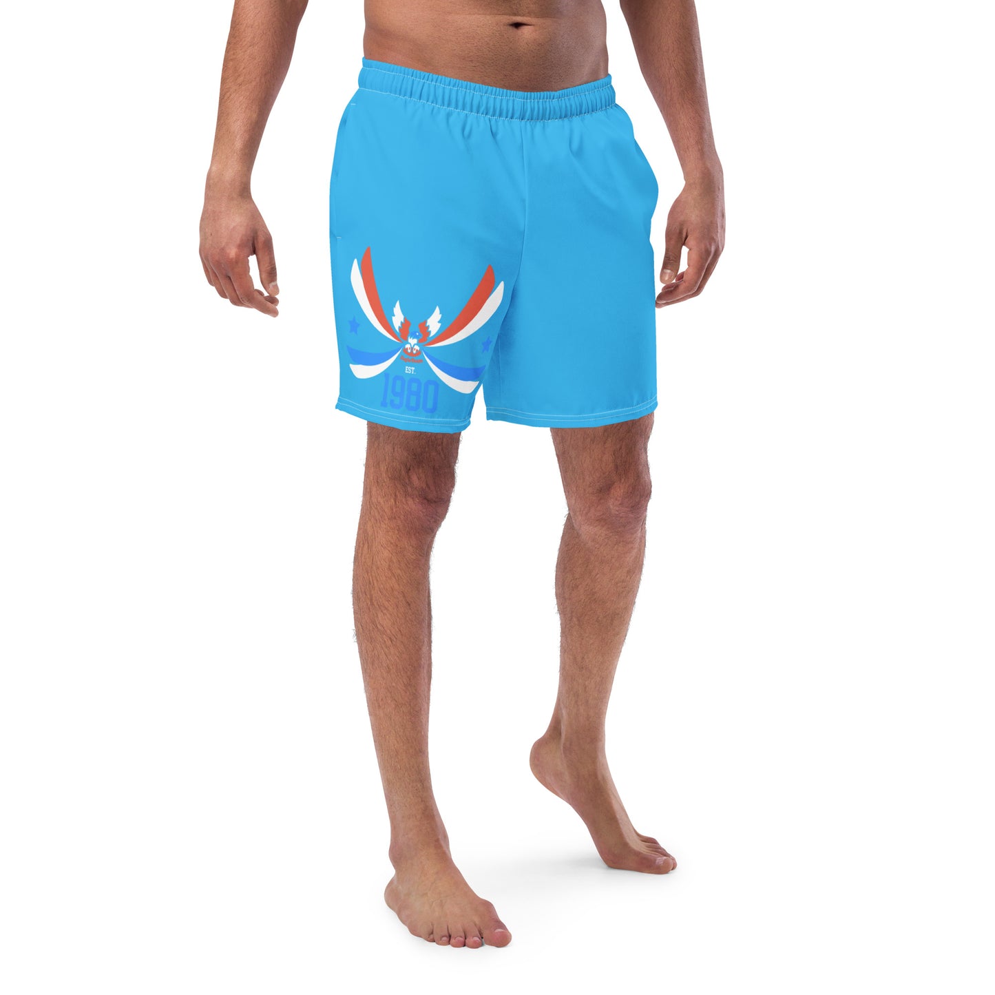 ET80 Men's Blue swim trunks