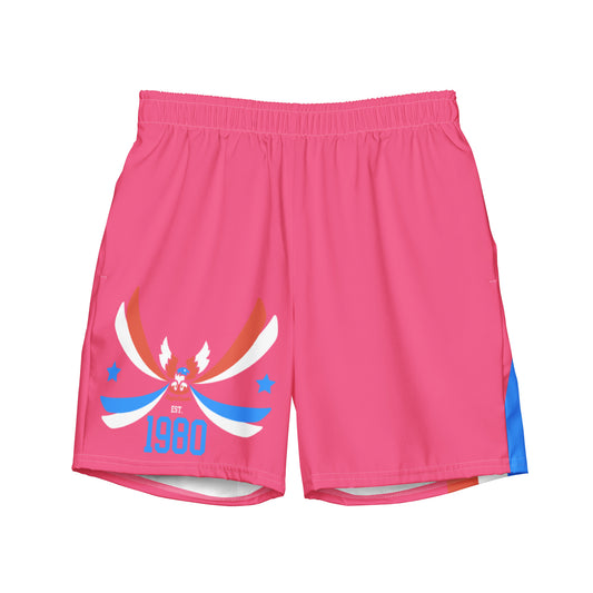 ET80 Men's Pink swim trunks