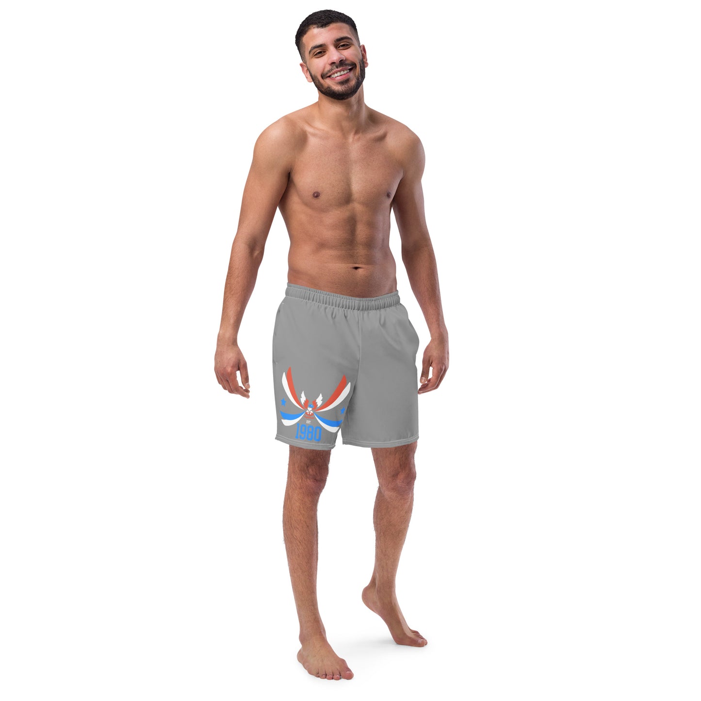 ET80 Men's Grey swim trunks