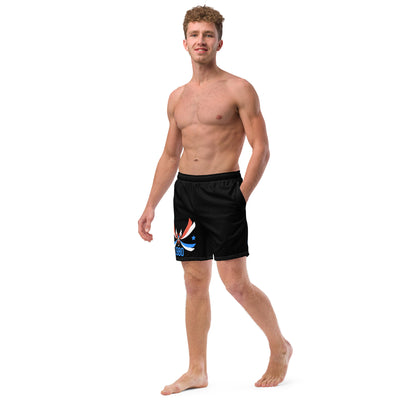 ET80 Men's Black swim trunks