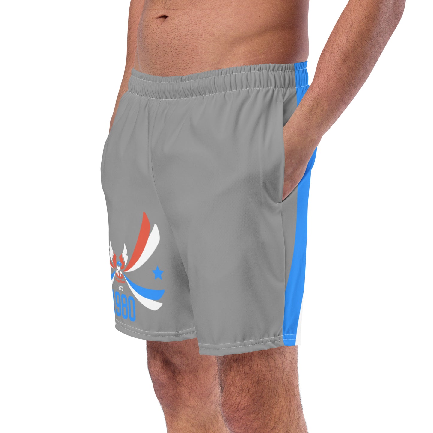 ET80 Men's Grey swim trunks