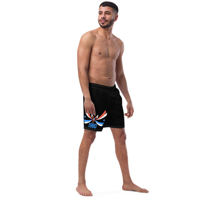 ET80 Men's Black swim trunks