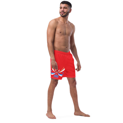 ET80 Men's Red swim trunks