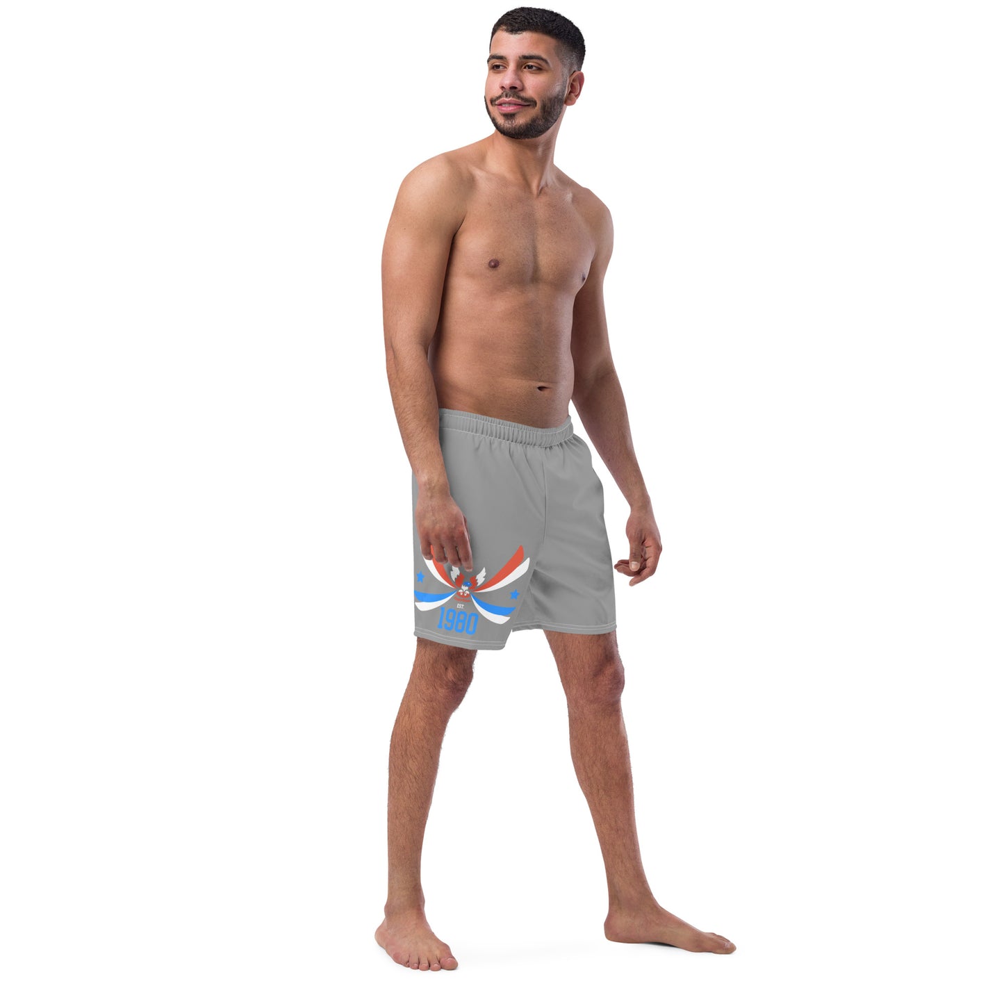 ET80 Men's Grey swim trunks