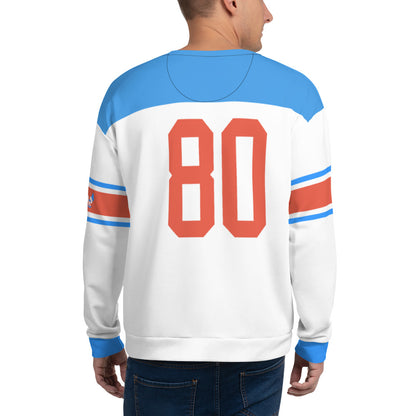 ET80 White Sweatshirt Jersey