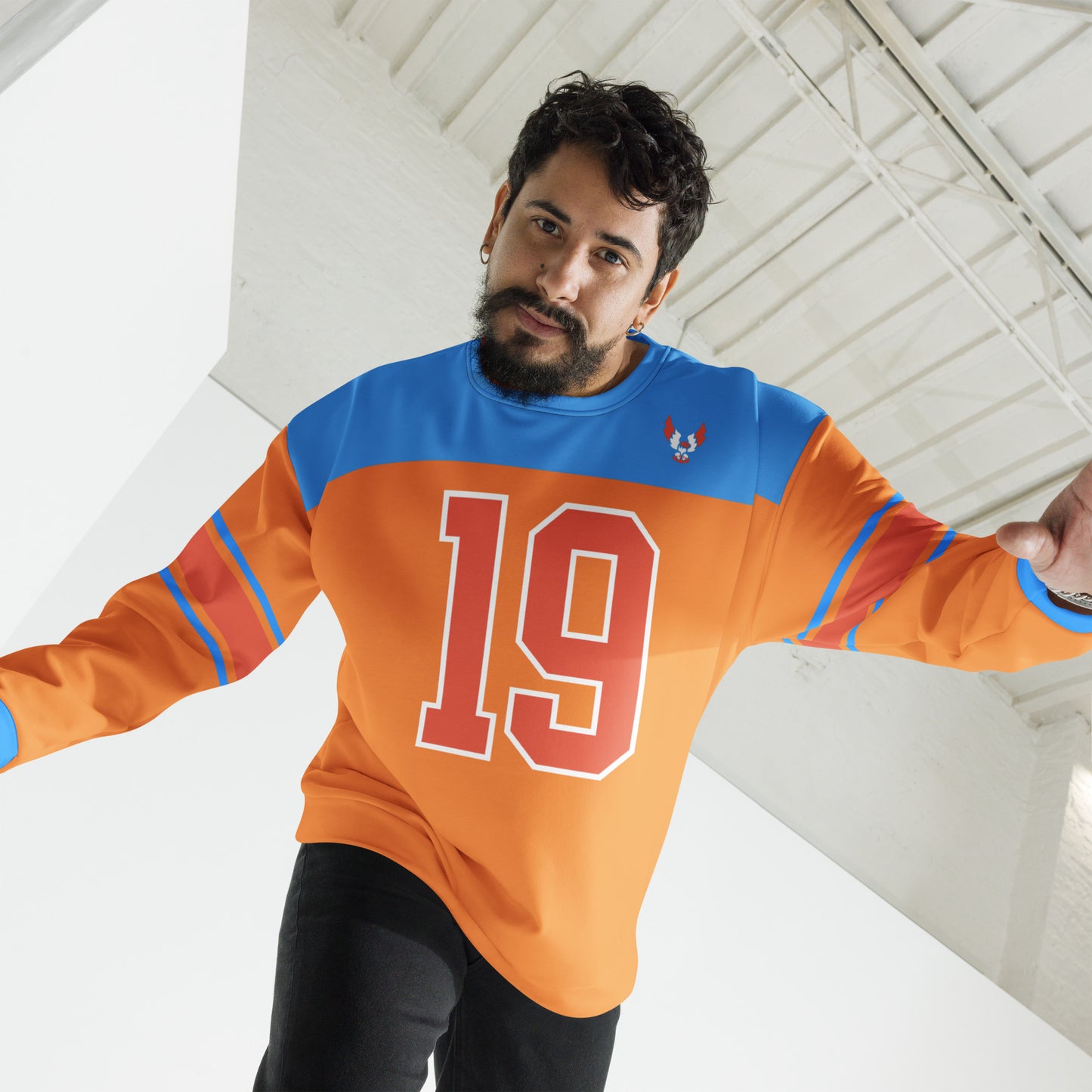 ET80 Orange Sweatshirt Jersey