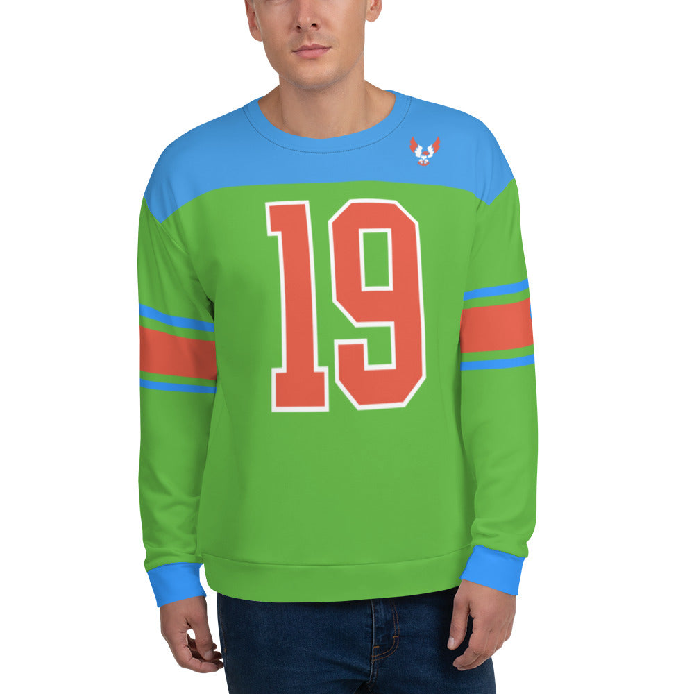 ET80 Green Sweatshirt Jersey