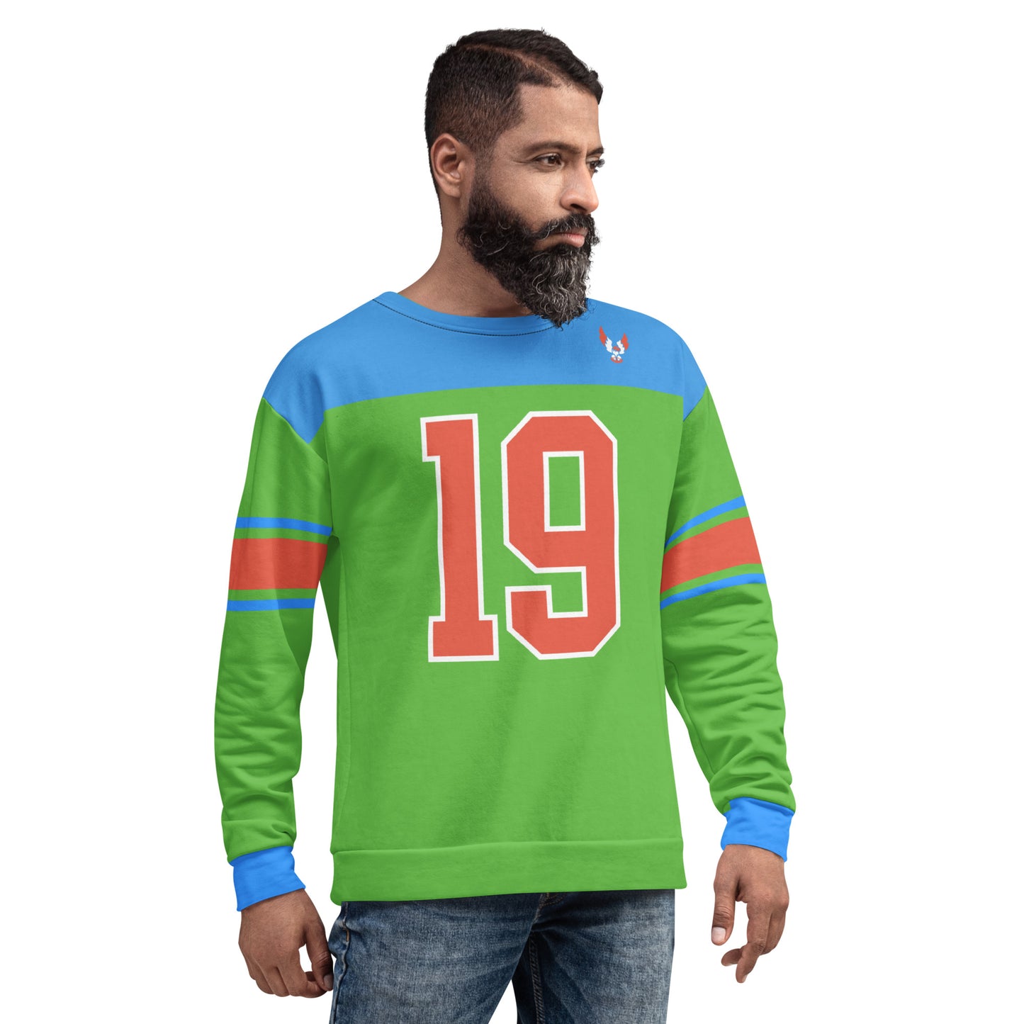 ET80 Green Sweatshirt Jersey