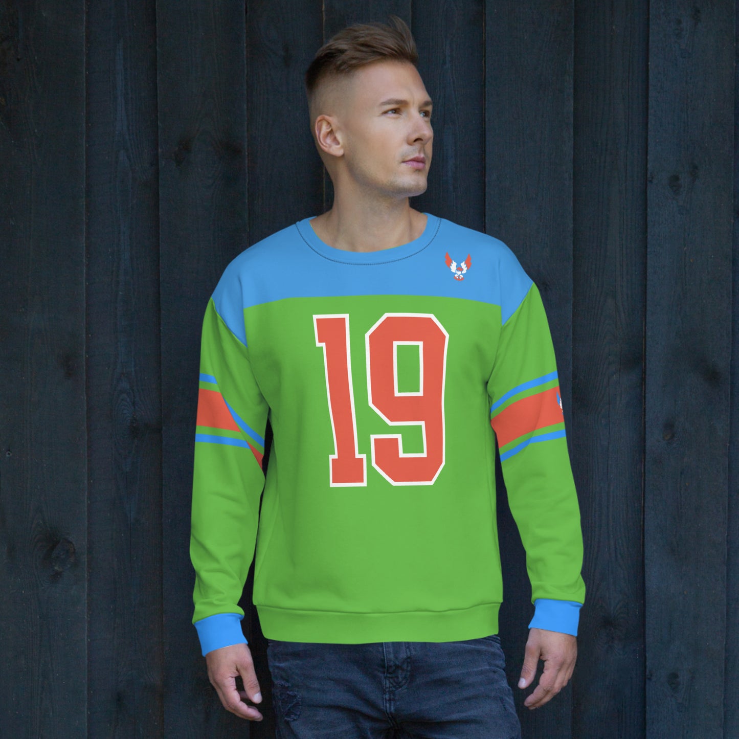 ET80 Green Sweatshirt Jersey