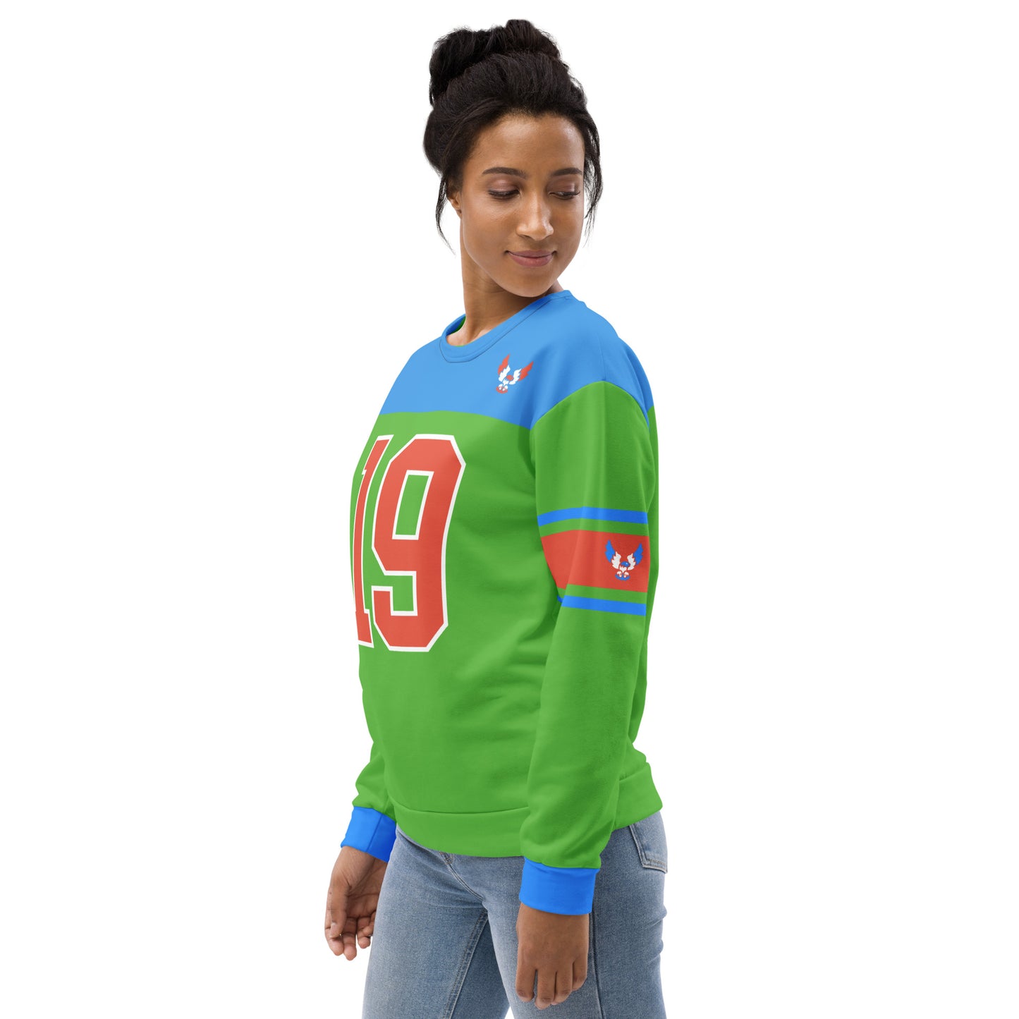 ET80 Green Sweatshirt Jersey