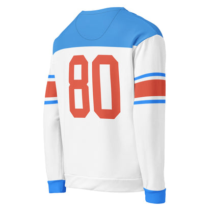 ET80 White Sweatshirt Jersey