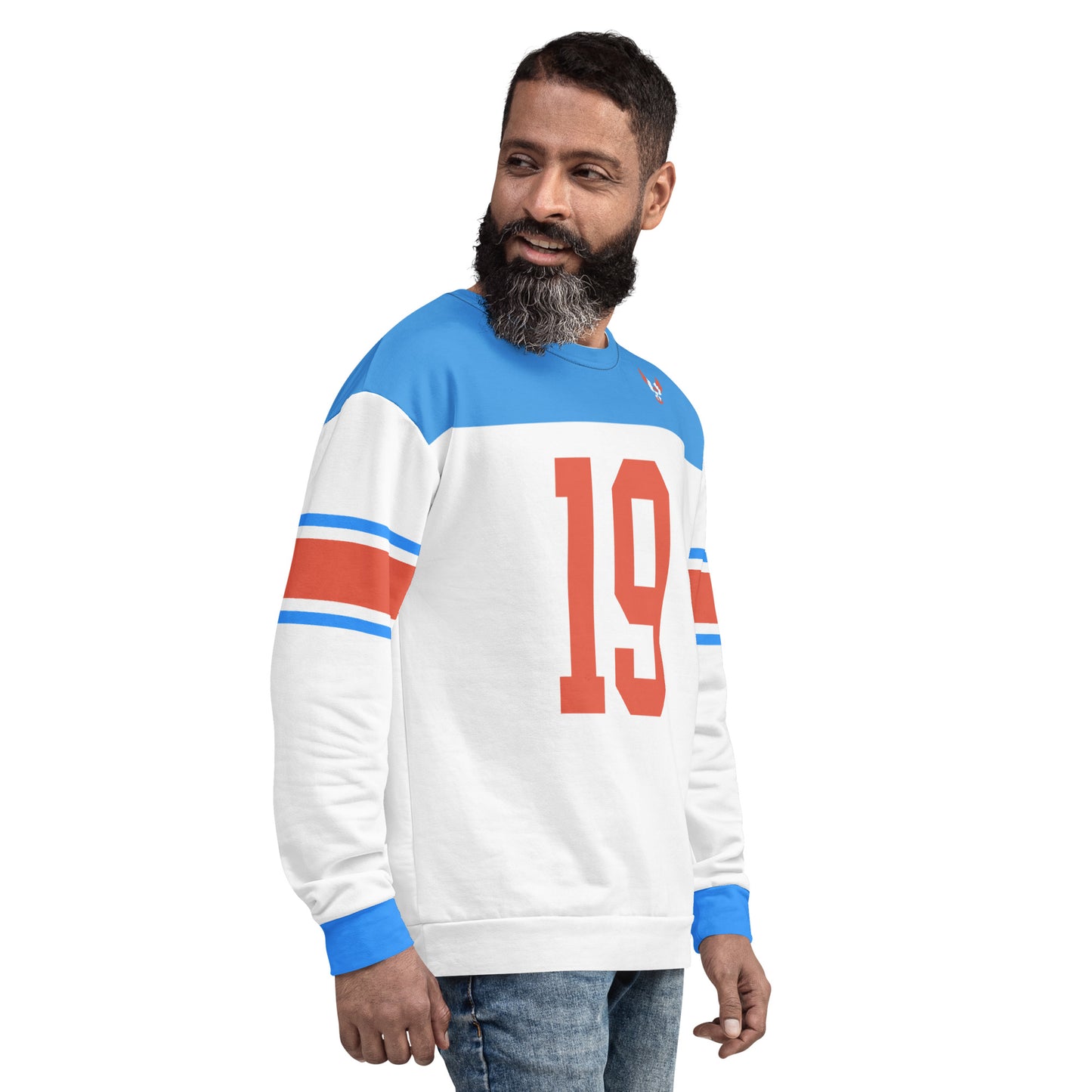 ET80 White Sweatshirt Jersey