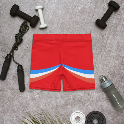 ET80 Red/Blue stripe Shorts