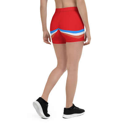 ET80 Red/Blue stripe Shorts