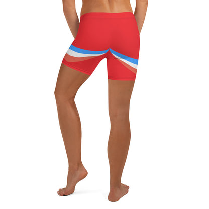 ET80 Red/Blue stripe Shorts