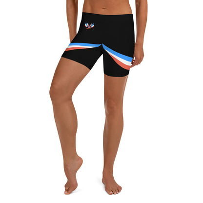 ET80 Black/Blue Stripe Shorts