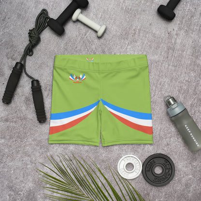 ET80 Green/Blue Stripe Shorts