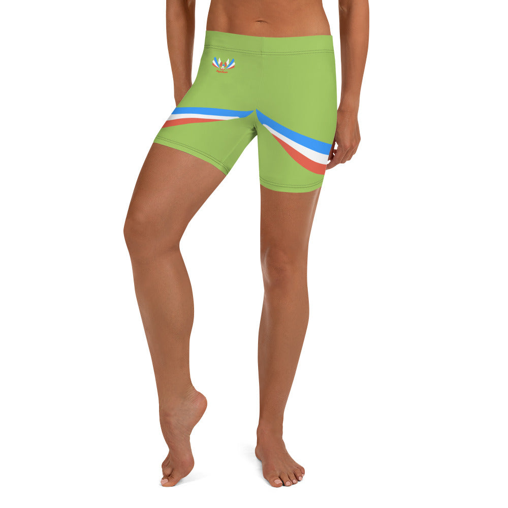 ET80 Green/Blue Stripe Shorts