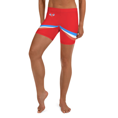 ET80 Red/Blue stripe Shorts