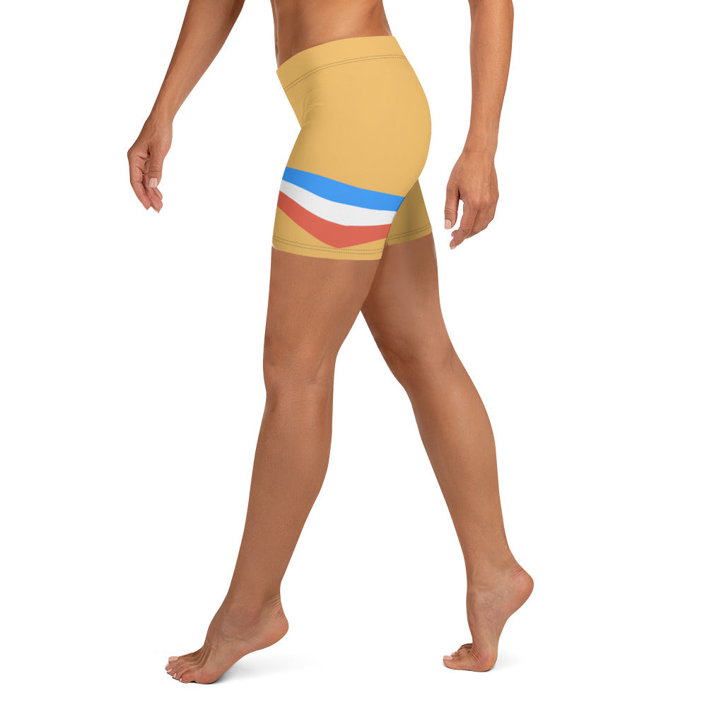 ET80 Gold/Blue Stripe Shorts