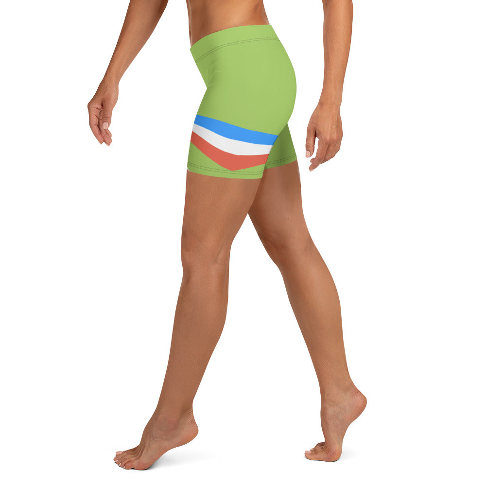 ET80 Green/Blue Stripe Shorts