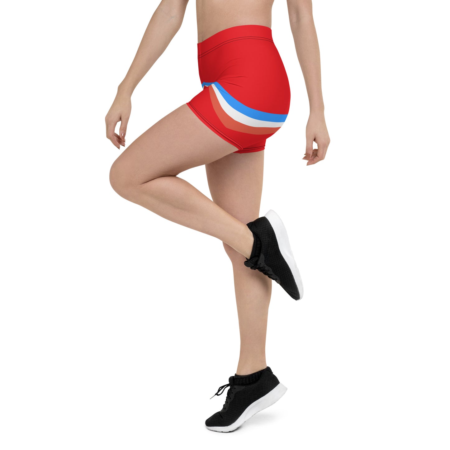 ET80 Red/Blue stripe Shorts