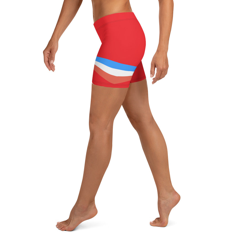 ET80 Red/Blue stripe Shorts